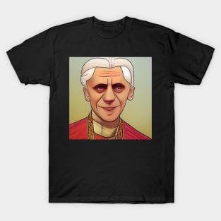 Pope Benedict XVI | Comics Style T-Shirt